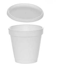 Pokrywka do PS na Kubki Styropianowe EPS 4Oz/120ml Ø6,9cm (100 Sztuk)