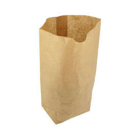 Torba Papierowa z Sześciokątnym Dnem Kraft 19x26cm (50 sztuk)
