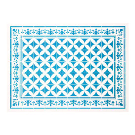 Podkładki na Stół Papierowe 30x40cm "Alhambra" Turkusowy 50g/m² (1000 Sztuk)