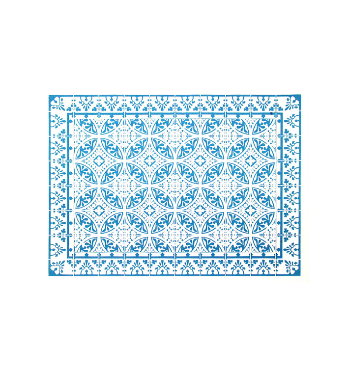 Podkładki na Stół Papierowe 30x40cm "Alhambra" Turkusowy 50g/m² (1000 Sztuk) Podkładki na Stół Papierowe 30x40cm "Alhambra" Turkusowy 50g/m² (1000 Sztuk)