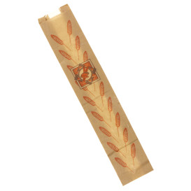 Miski Papierowe Kraft z Okienkiem "Kolce" 14+7x55cm (1000 Sztuk)