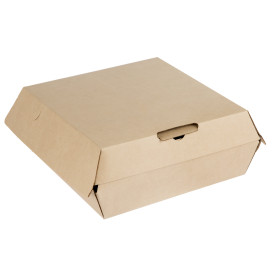 Pudełka na MenuBox Tektura Kraft 20x20x8,5cm (110 Sztuk)