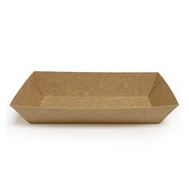 Pudełka na MenuBox Tektura Kraft z Oknem 20x20x8,5cm (110 Sztuk)