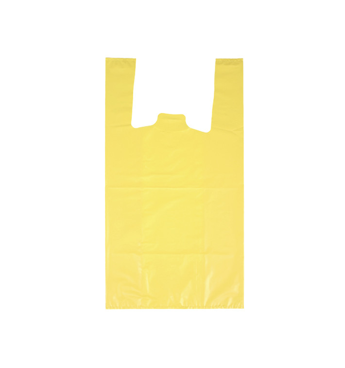 Plastikowa torba na koszulki 70% z Recyklingu “Colors” Żółty 42x53cm 50µm (1.000 sztuk) Plastikowa torba na koszulki 70% z Recyklingu “Colors” Żółty 42x53cm 50µm (1.000 sztuk)