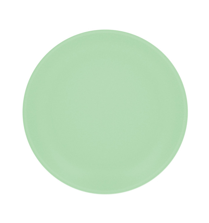Talerz Plastikowe Płaski Durable PP Minerał Zielony Ø27,5cm (54 Sztuk) Talerz Plastikowe Płaski Durable PP Minerał Zielony Ø27,5cm (54 Sztuk)