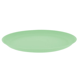 Talerz Plastikowe Płaski Durable PP Minerał Zielony Ø27,5cm (6 Sztuk)