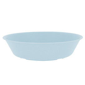 Talerz Plastikowe Głębokie Durable PP Minerał Niebieski Ø18cm (6 Sztuk)