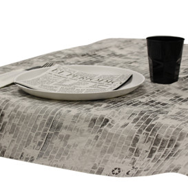 Obrus Papierowy Dekoracje 1x1m "Cegły" 40g/m² (400 Sztuk)