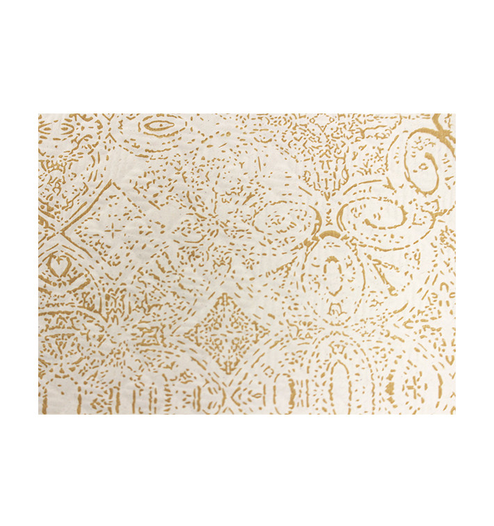 Obrus Papierowy Dekoracje 1x1m "Mozaik" Krem 40g/m² (400 Sztuk) Obrus Papierowy Dekoracje 1x1m "Mozaik" Krem 40g/m² (400 Sztuk)