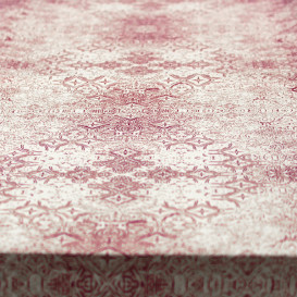 Obrus Papierowy Dekoracje 1x1m "Mozaik" Bordeaux 40g/m² (400 Sztuk)