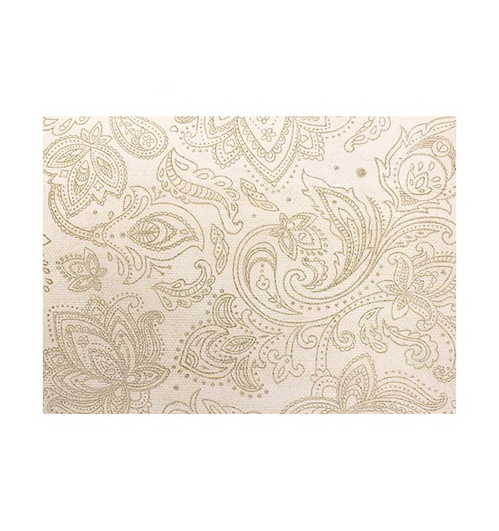 Obrus w Rolce z Włókniny 1,2x50m "Mandala" Krem 50g/m² P40cm (4 Sztuk) Obrus w Rolce z Włókniny 1,2x50m "Mandala" Krem 50g/m² P40cm (4 Sztuk)