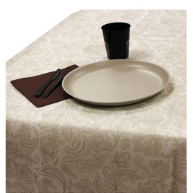 Obrus w Rolce z Włókniny 0,4x48m "Mandala" Krem 50g/m² P40cm (6 Sztuk)