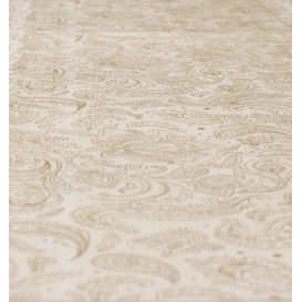 Obrus w Rolce z Włókniny 0,4x48m "Mandala" Krem 50g/m² P40cm (6 Sztuk)