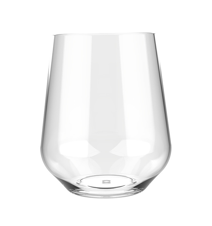 Kubki Wielokrotnego Użytku Tritan "Elegance" Przezroczyste 390ml (1 Sztuk) Kubki Wielokrotnego Użytku Tritan "Elegance" Przezroczyste 390ml (1 Sztuk)
