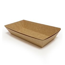 Pudełka na MenuBox Tektura Kraft z Oknem 20x20x8,5cm (110 Sztuk)