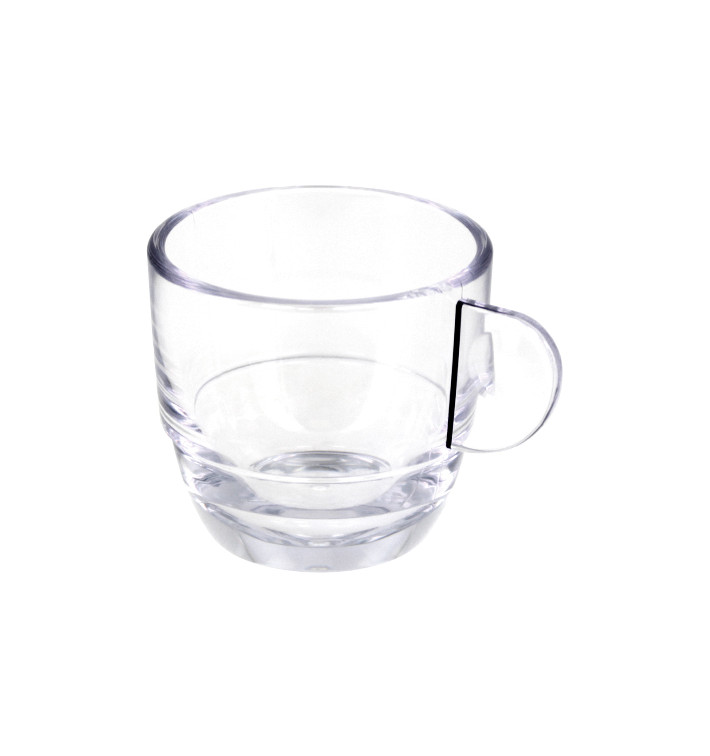 Filiżanki Wielokrotnego Użytku SAN “Espresso” Przezroczysty 80ml (6 Sztuk) Filiżanki Wielokrotnego Użytku SAN “Espresso” Przezroczysty 80ml (6 Sztuk)