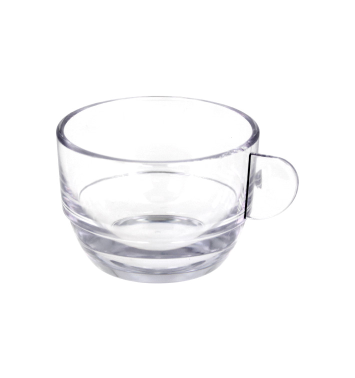 Filiżanki Wielokrotnego Użytku SAN “Cappuccino” Przezroczysty 166ml (36 Sztuk) Filiżanki Wielokrotnego Użytku SAN “Cappuccino” Przezroczysty 166ml (36 Sztuk)
