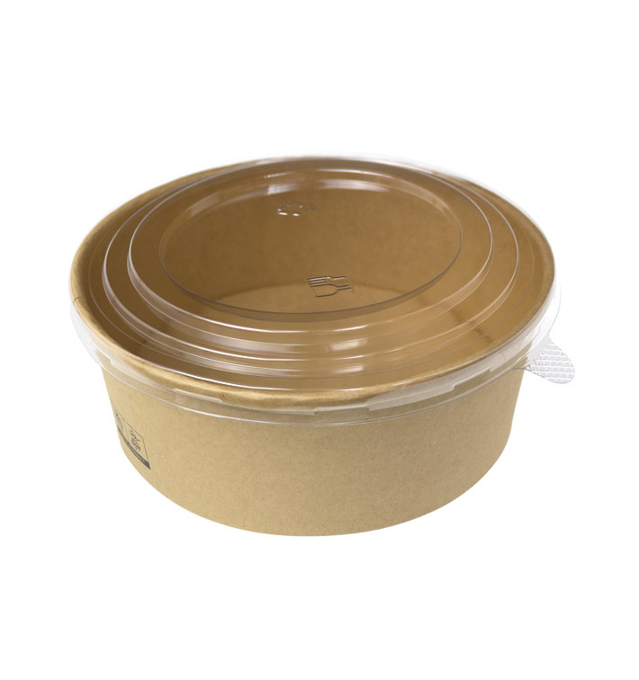 Miski Kraft-Kraft z pokrywą PP 1000ml (25 Sztuk) Miski Kraft-Kraft z pokrywą PP 1000ml (25 Sztuk)