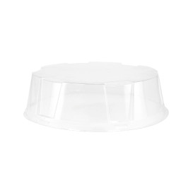 Pokrywka na Pojemniki Ciasto APET Plastikowe Ø16x6cm (10 Sztuk)