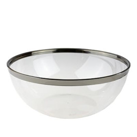 Miski PS Szkło Twardego z Złoty Rantem 3500ml Ø27cm (40 Sztuk)