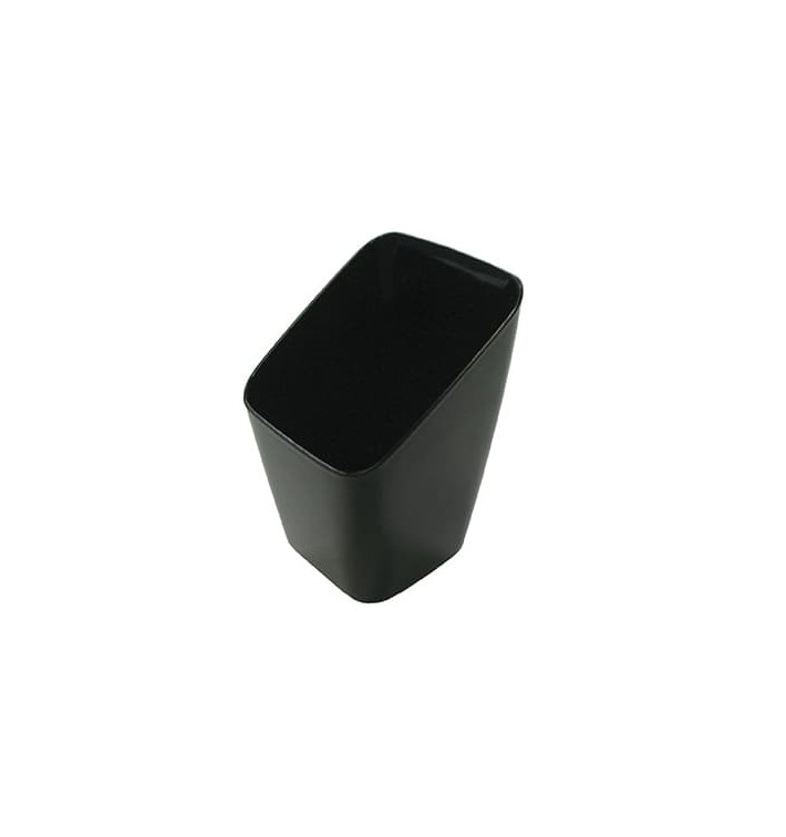 Kubek Plastikowe do Degustacji Czarni 4x4x7 cm Kubek Plastikowe do Degustacji Czarni 4x4x7 cm
