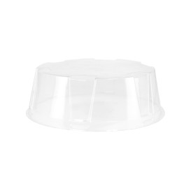 Pojemniki Plastikowe z Pokrywką na Ciasto OPS Ø24x8cm (60 Sztuk)