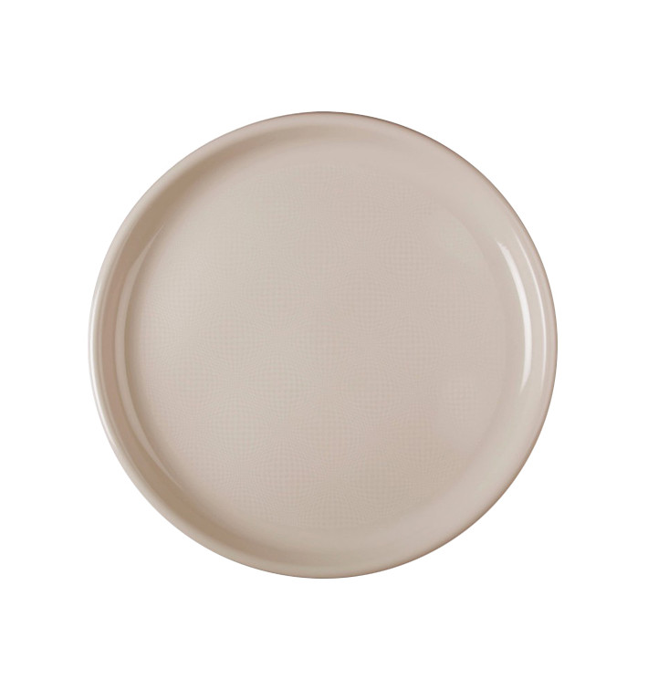 Talerz Plastikowe do Pizzi Beżowy Round PP Ø350mm (12 Sztuk) Talerz Plastikowe do Pizzi Beżowy Round PP Ø350mm (12 Sztuk)