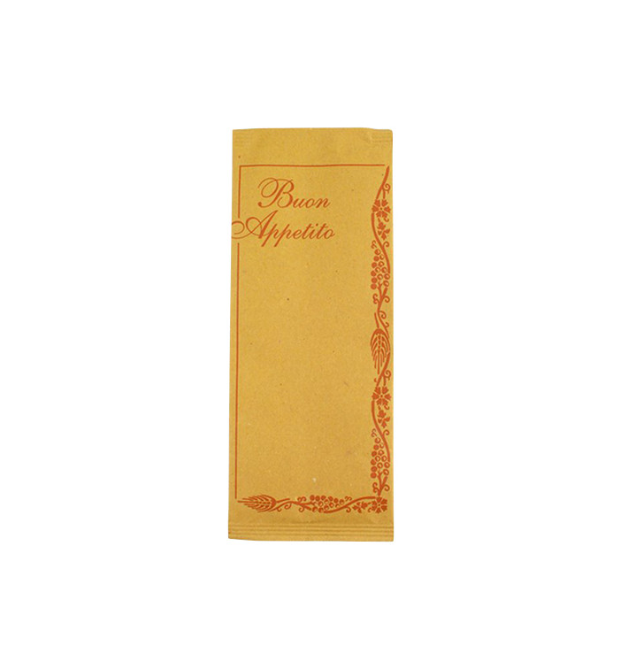Serwetka Etui na Sztućce "Buon Appetito" (1000 Sztuk) Serwetka Etui na Sztućce "Buon Appetito" (1000 Sztuk)