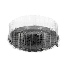 Pokrywka na Pojemniki Ciasto APET Plastikowe Ø31x8cm (10 Sztuk)