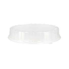 Pokrywka na Pojemniki Ciasto APET Plastikowe Ø31x6cm (90 Sztuk)