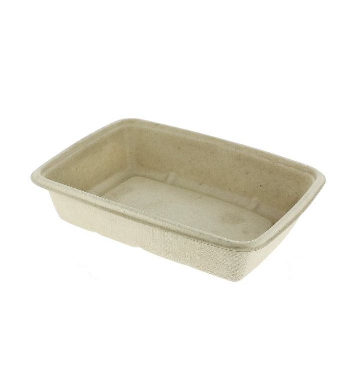 Pojemniki Trzciny Cukrowej PLA 600ml 16x23x3cm (75 Sztuk) Pojemniki Trzciny Cukrowej PLA 600ml 16x23x3cm (75 Sztuk)