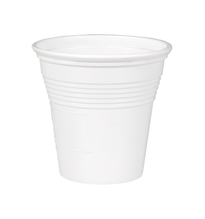 Kubki Plastikowe PS Białe 80 ml (50 Sztuk) Kubki Plastikowe PS Białe 80 ml (50 Sztuk)