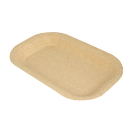 Tacki Papierowe Tłuszczoodporny Kraft 15x23cm 245g/m² (50 Sztuk)
