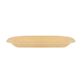 Tacki Papierowe Tłuszczoodporny Kraft 15x23cm 245g/m² (50 Sztuk)