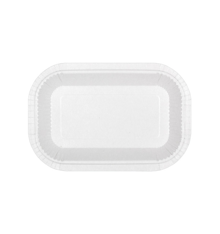 Tacki Papierowe Tłuszczoodporny Biały 15x23cm 250g/m² (50 Sztuk) Tacki Papierowe Tłuszczoodporny Biały 15x23cm 250g/m² (50 Sztuk)