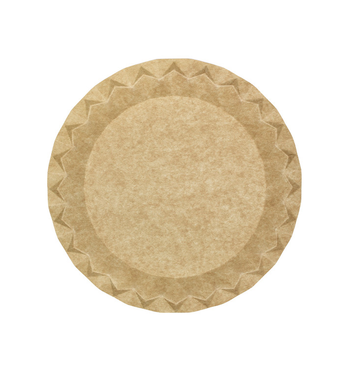 Talerz Papierowe Kraft “Flower” Ø23cm 245g/m² (50 Sztuk) Talerz Papierowe Kraft “Flower” Ø23cm 245g/m² (50 Sztuk)