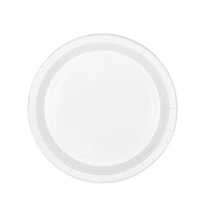 Talerz Papierowe Okrągłe Białe Ø26cm 200g/m² (50 Sztuk) Talerz Papierowe Okrągłe Białe Ø26cm 200g/m² (50 Sztuk)
