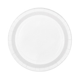 Talerz Papierowe Okrągłe Białe Ø26cm 200g/m² (350 Sztuk)