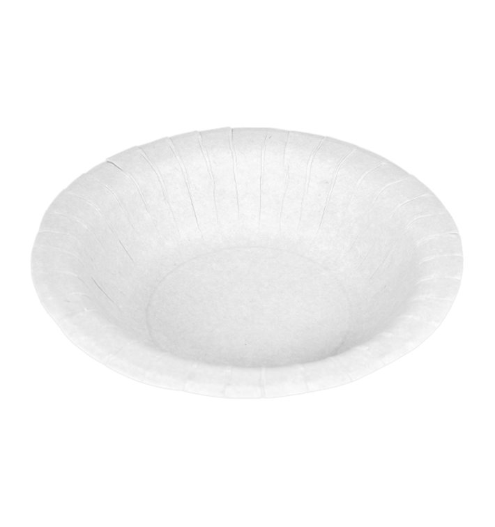 Głęboki Talerz Papierowe Tłuszczoodporny Biały Ø19cm 250g/m² (50 Sztuk) Głęboki Talerz Papierowe Tłuszczoodporny Biały Ø19cm 250g/m² (50 Sztuk)