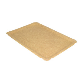Tacki Papierowe Kraft "Flower" 25x34cm 390g/m² (50 Sztuk)
