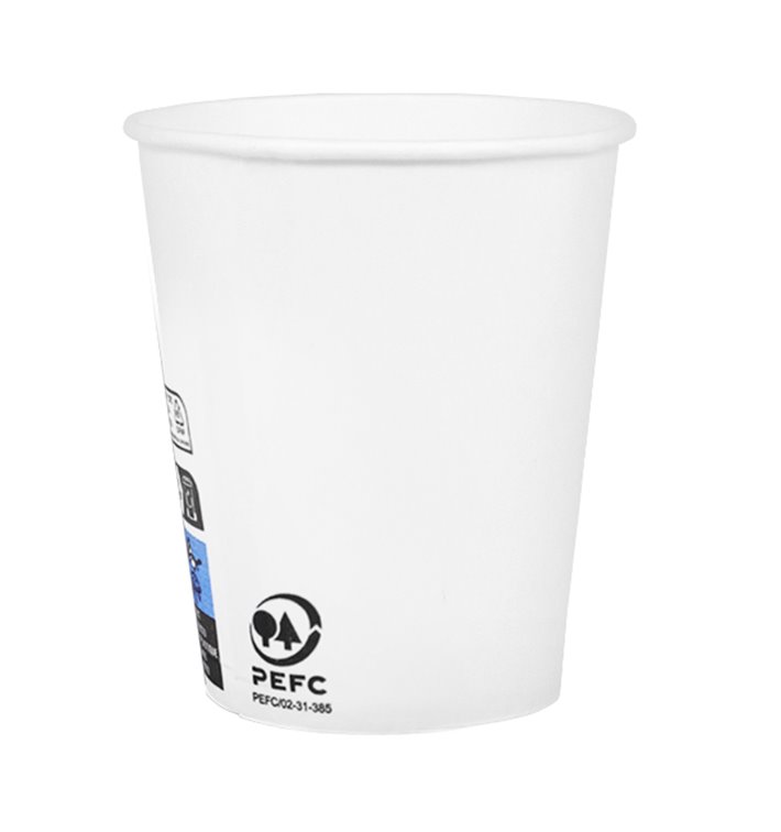 Kubki Papierowe 6 Oz/180ml Białe Ø7,0cm (3000 Sztuk)