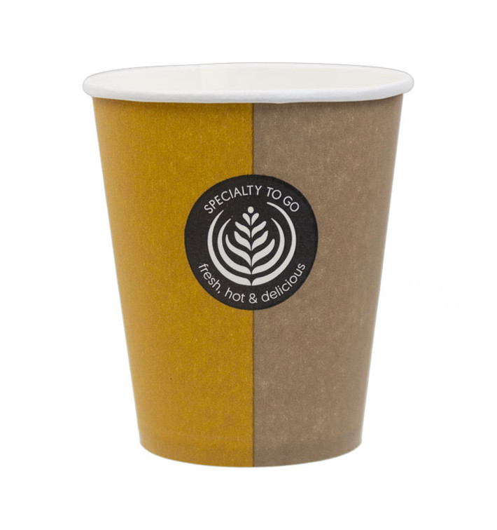 Kubki Papierowe 6Oz/180ml "Specialti to go" Ø7,0cm (3000 Sztuk) Kubki Papierowe 6Oz/180ml "Specialti to go" Ø7,0cm (3000 Sztuk)