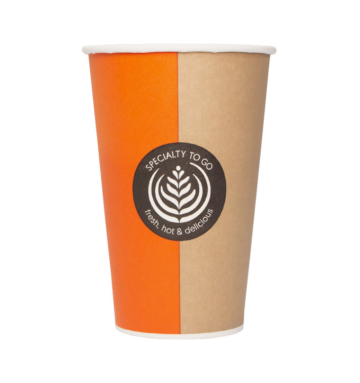 Kubki Papierowe 12 Oz/360ml "Specialti to go" Ø8,0cm (1100 Sztuk) Kubki Papierowe 12 Oz/360ml "Specialti to go" Ø8,0cm (1100 Sztuk)