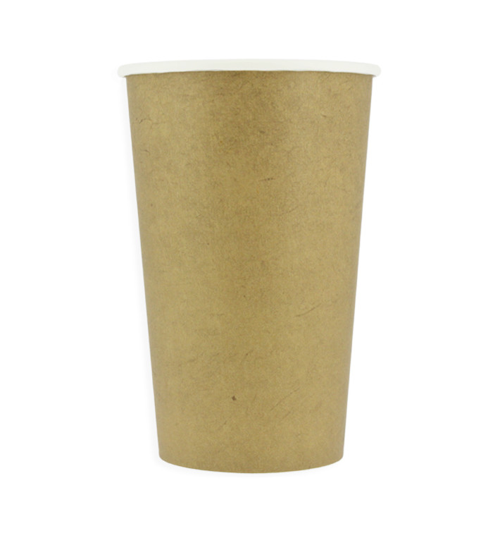 Kubki Papierowe ECO 16 Oz/480ml Kraft Ø9cm (50 Sztuk) Kubki Papierowe ECO 16 Oz/480ml Kraft Ø9cm (50 Sztuk)