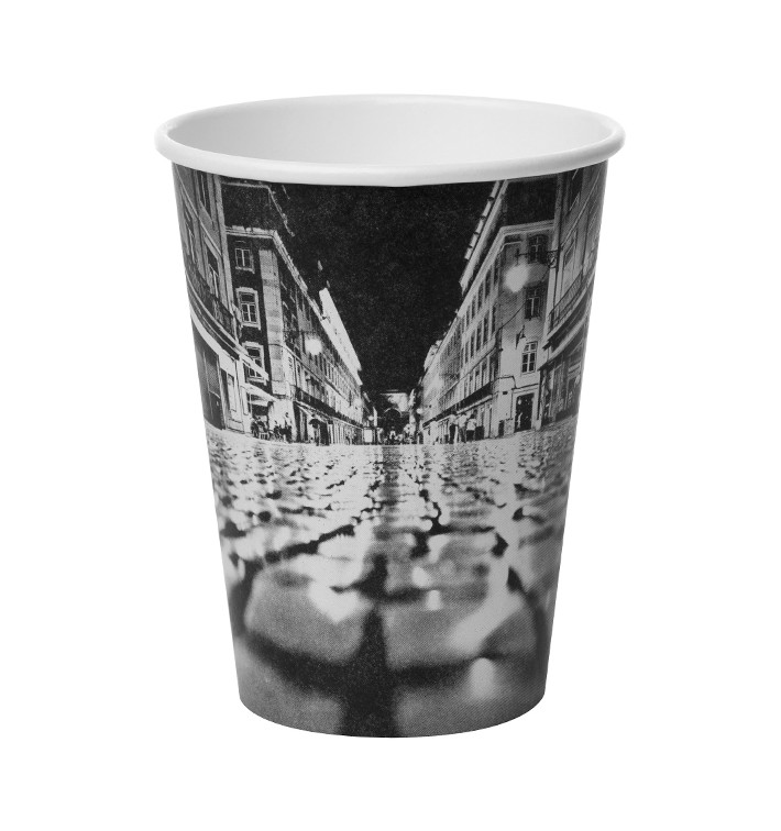 Kubki Papierowe 12 Oz/360ml "Parisian" Ø8,9cm (50 Sztuk) Kubki Papierowe 12 Oz/360ml "Parisian" Ø8,9cm (50 Sztuk)
