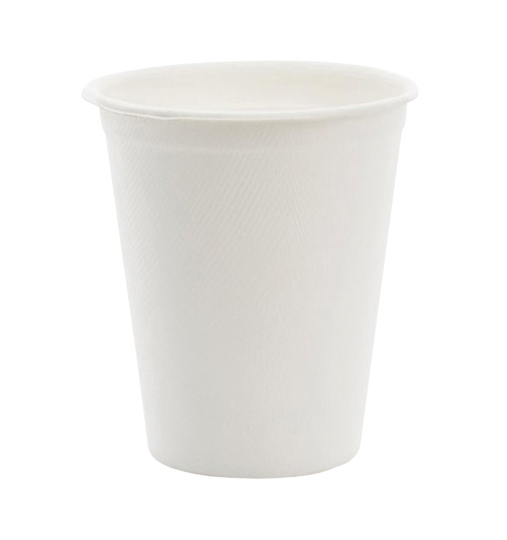 Kubki Trzciny Cukrowej Biała 260ml (10 Sztuk) Kubki Trzciny Cukrowej Biała 260ml (10 Sztuk)