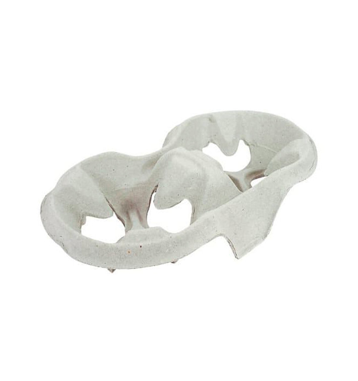 Tacka Papierowa na 2 Kubki na Wynos (480 Sztuk) Tacka Papierowa na 2 Kubki na Wynos (480 Sztuk)