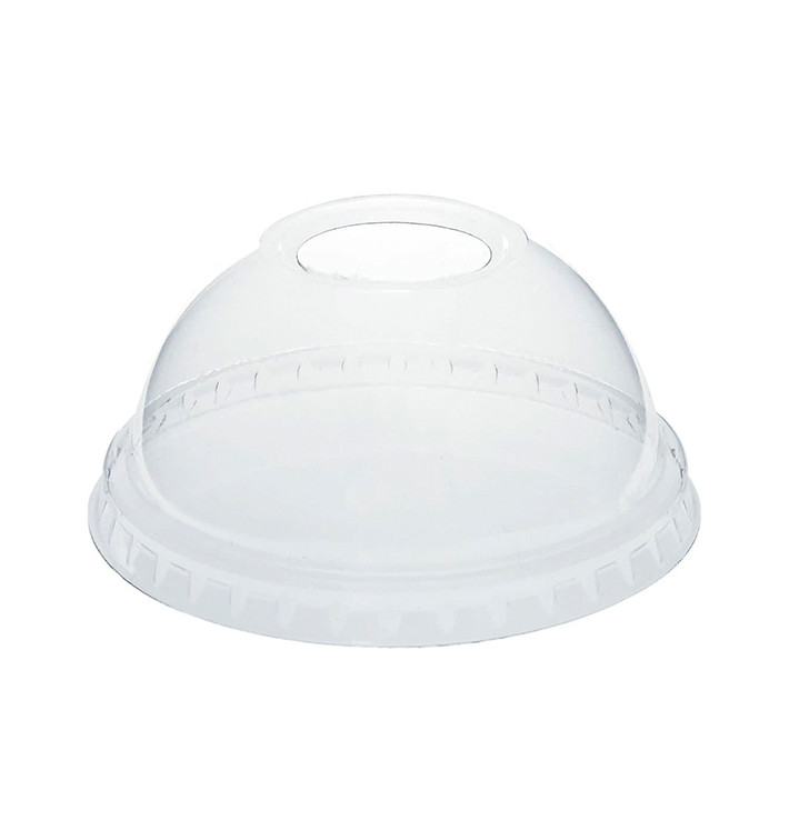 Dekiel Wypukłi z Otworem PET na Kubki Przezroczyste Ø78mm (1250 Sztuk) Dekiel Wypukłi z Otworem PET na Kubki Przezroczyste Ø78mm (1250 Sztuk)