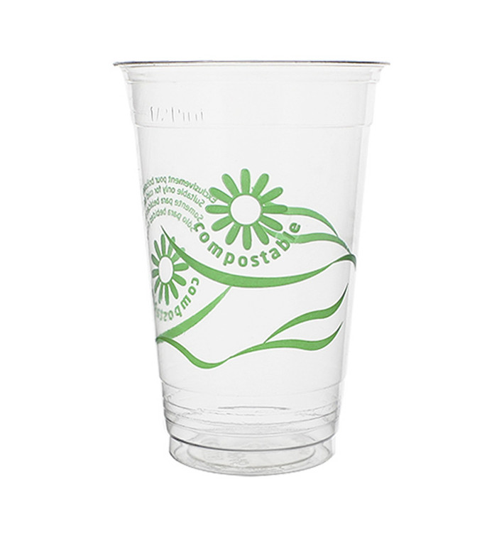 Kubki PLA "Green Spirit" Przezroczyste 330ml (50 Sztuk) Kubki PLA "Green Spirit" Przezroczyste 330ml (50 Sztuk)