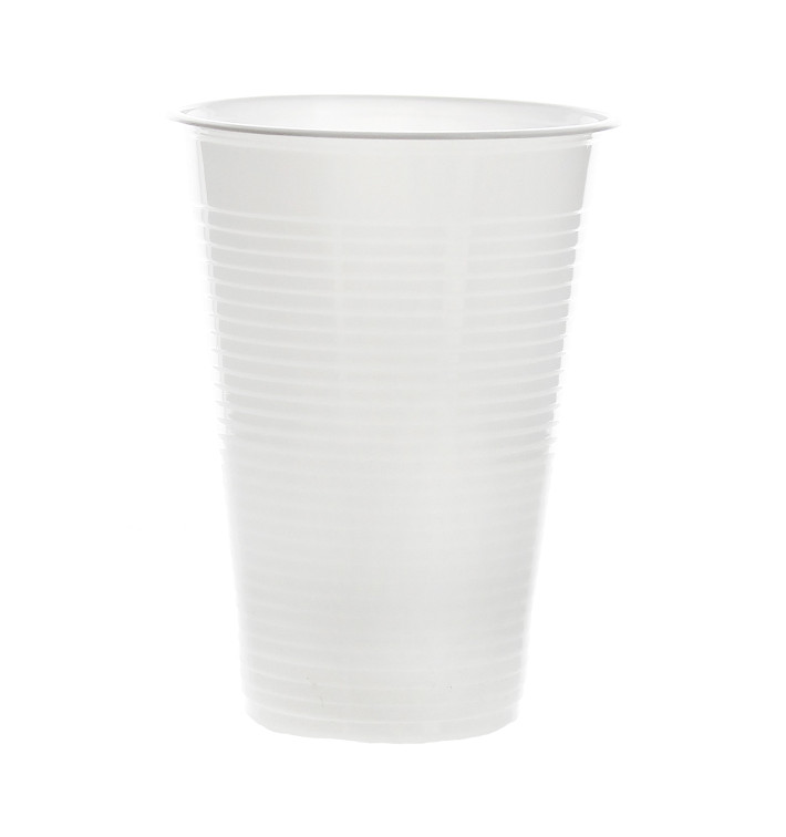 Kubki Plastikowe PP Białe 220 ml (100 Sztuk) Kubki Plastikowe PP Białe 220 ml (100 Sztuk)